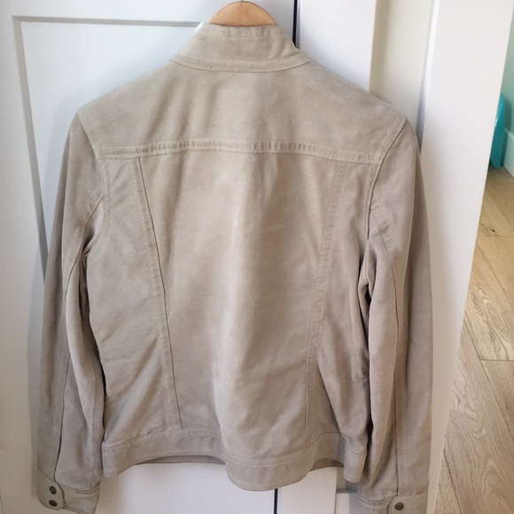 Suede motor cycle jacket - Picture 5 of 7